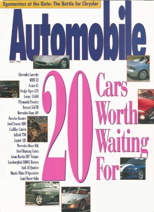 AUTOMOBILE 1995 JULY - PORSCHE 911 GT2, COBRA COUPE