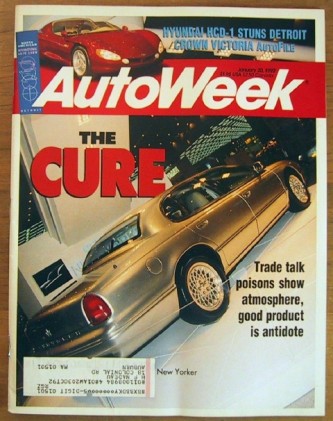 AUTOWEEK 1992 JAN 20 - CROWN VIC, MASERATI Spcl, J30