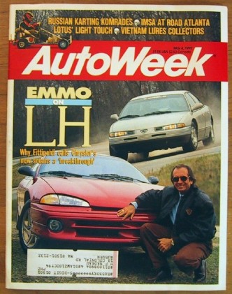 AUTOWEEK 1992 MAY 04 - CHRYSLER CAB FORWARD, LOTUS TECH