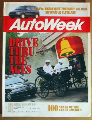 AUTOWEEK 1993 JULY 19 - HARLEYS, ANNIVERSARY ISSUE