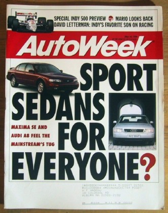AUTOWEEK 1994 MAY 16 - ANDRETTI Spcl, A8, MUSTANG GT