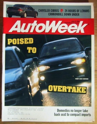 AUTOWEEK 1994 JUNE 27 - 24 Hours of LeMANS, WRANGLER