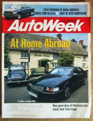 AUTOWEEK 1994 AUG 29 - TWIN-CAM NEON, FORD GT40s, RAM