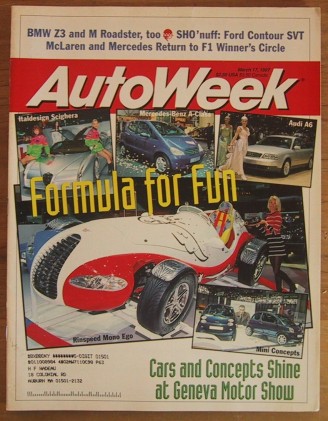 AUTOWEEK 1997 MAR 17 - HOT BMW M ROADSTER, DATSUN 240Z