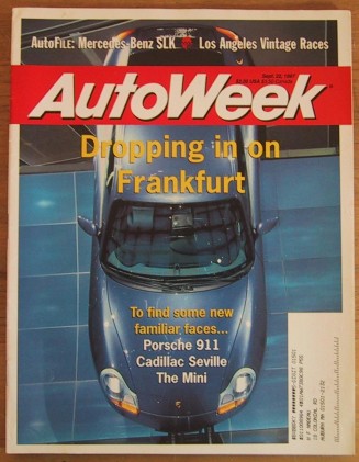 AUTOWEEK 1997 SEPT 22 - MITCHELL/KILBOURNE & MG, SLK230
