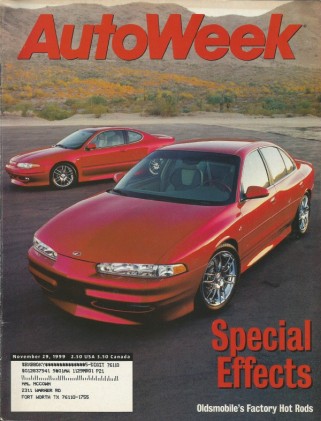 AUTOWEEK 1999 NOV 29 - LINCOLN LS, ALFA 8C 2900B, HOT OLDS TWIN-CAM ALERO