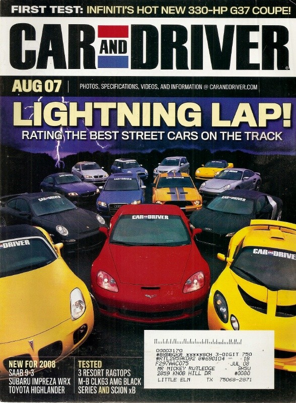 CAR & DRIVER 2002 MAY - JAGUARS, G35, TURBO-PT, X5 - 2000-2009 - JIM'S MEGA  MAGAZINES