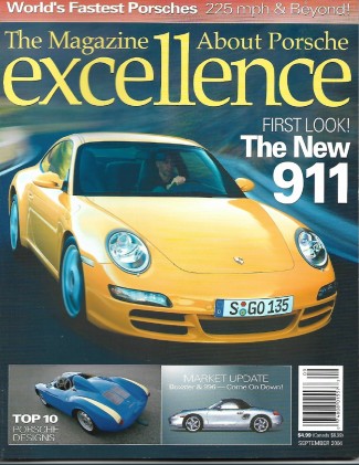 EXCELLENCE - PORSCHE 2004 SEPT - BEST DESIGNS, FASTEST 911s, 987