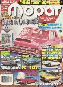 Mopar Collectors Guide January 2018 Magazine MCG 30th Anniversary