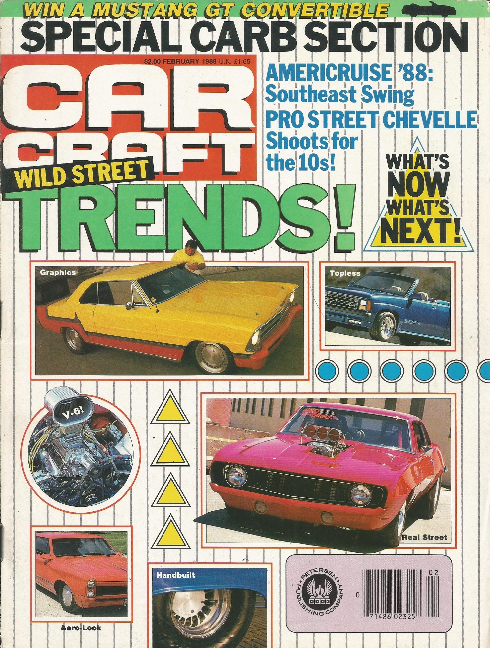 CAR CRAFT 1988 FEB - BILLY MEYER, QUAD 4, SS396 - 1980-1989 - JIM'S ...