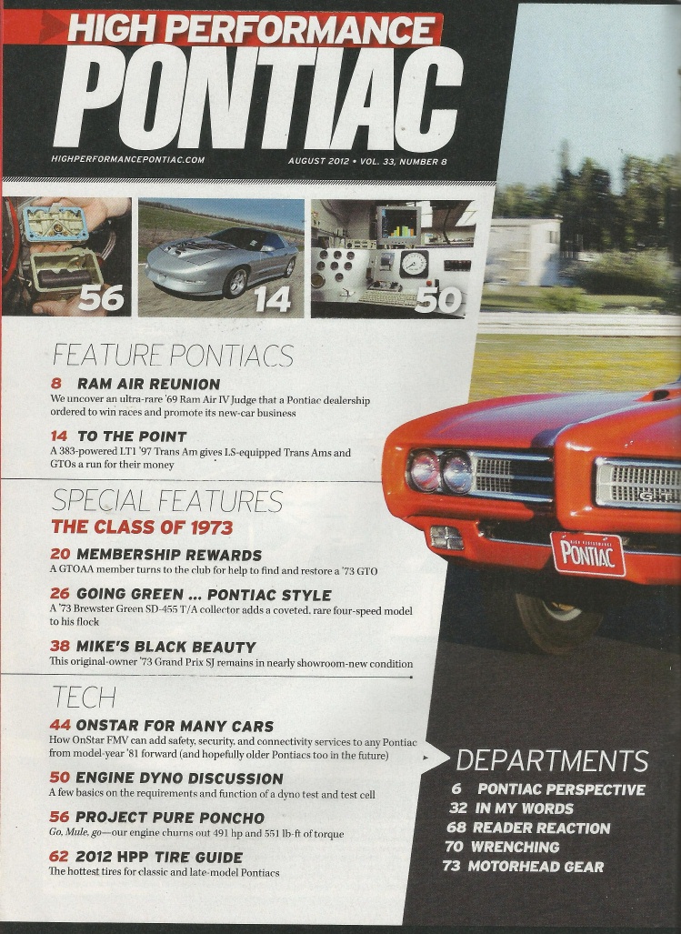 1973 Pontiac Grand Prix - Mike's Black Beauty
